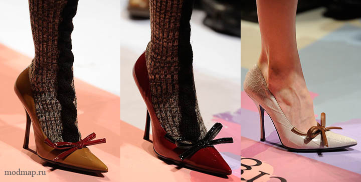 КЛАССИЧЕСКИЕ ОСТРОНОСЫЕ ЛОДОЧКИ PRADA