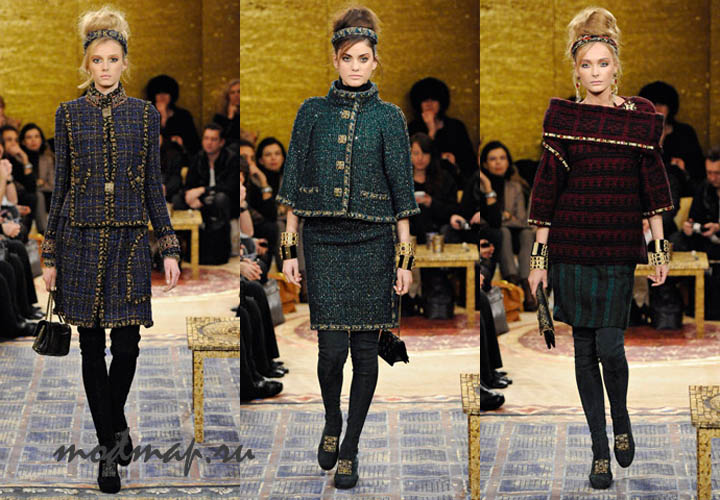Коллекция одежды Pre-Fall Chanel сезона осень-зима 2011/2012